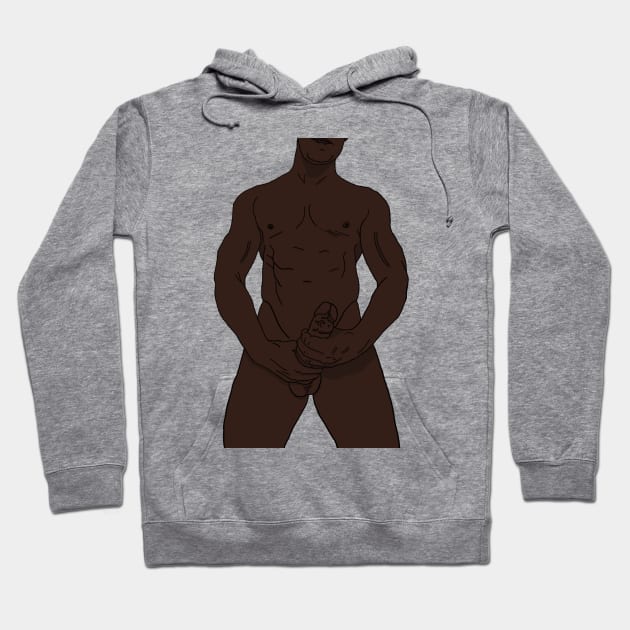 Dark Chocolate Hoodie by ValeksGayArt